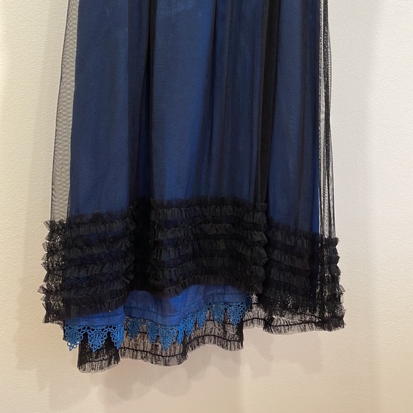 Anthropologie Blue Dress - Picture 6 of 9